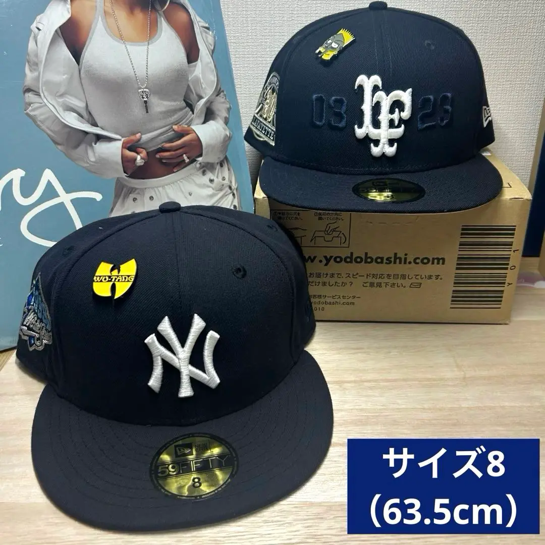 激レア APPLEBUM × wu-tang newera cap 7 5/8