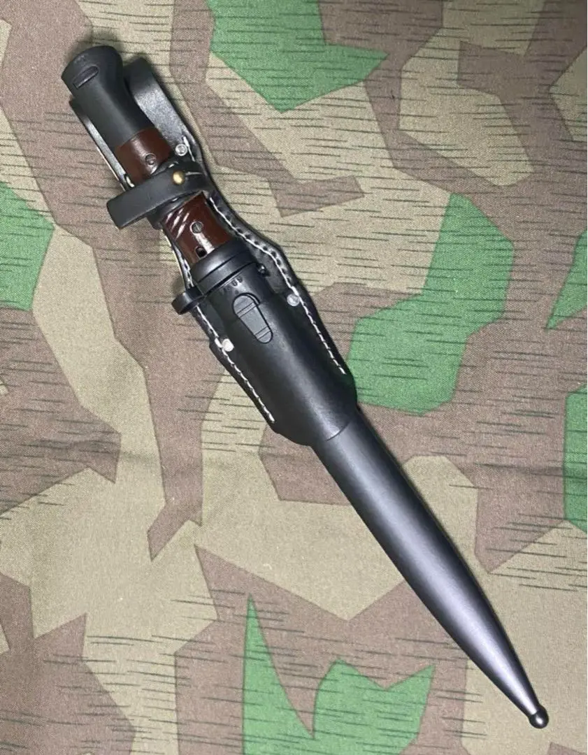WWⅡ ドイツ軍モーゼル98k用銃剣セット（樹脂製レプリカ）★銃剣吊り付き★ Amazon.co.jp: モーゼル（マウザー）Kar98k銃剣+剣差セット
