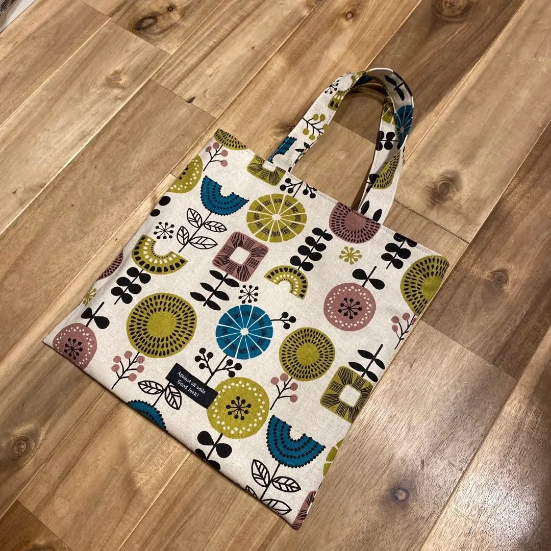 Thumbnail of Handmade tote bag, Nordic style