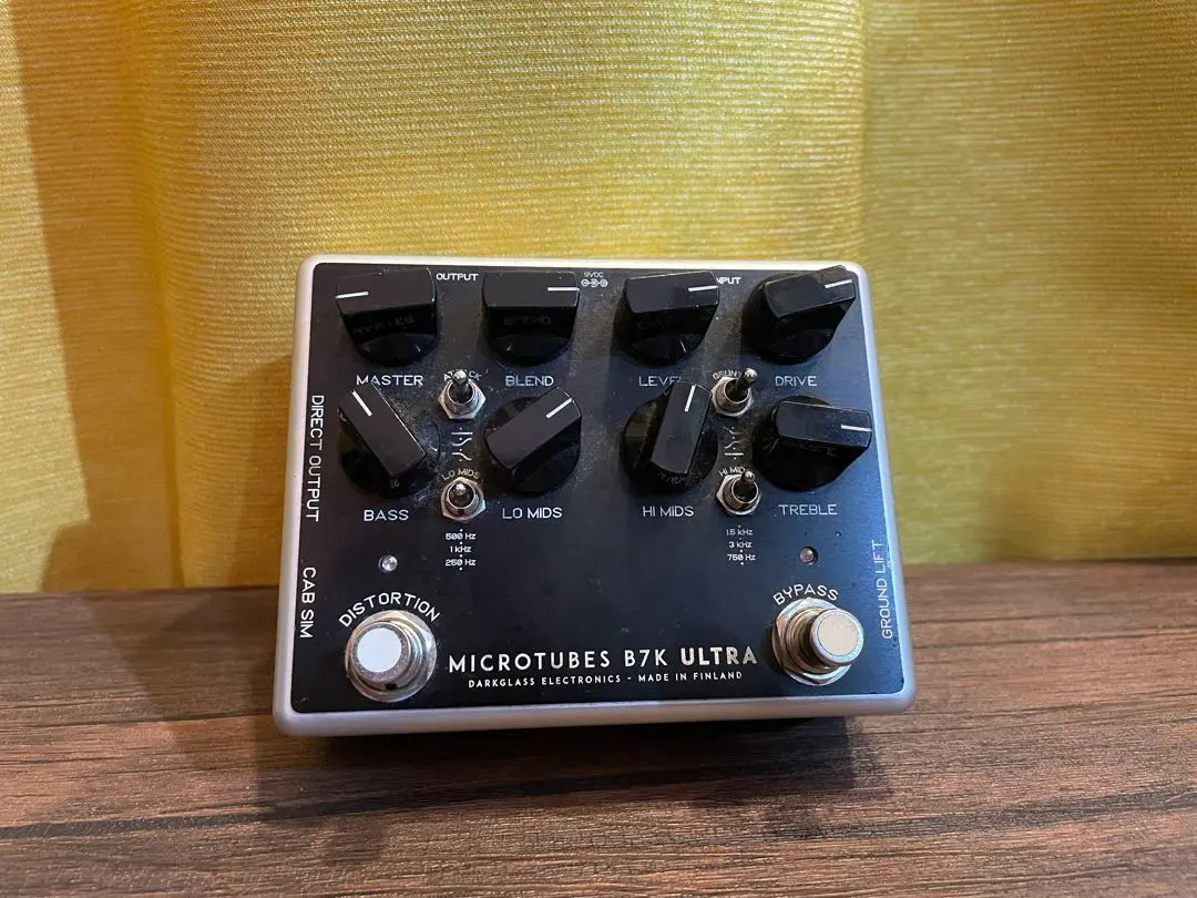 Darkglass Microtubes b7k ultra V2 箱あり極美品 Darkglass Electronics Microtubes B7K ULTRA V2 Aux ダーク