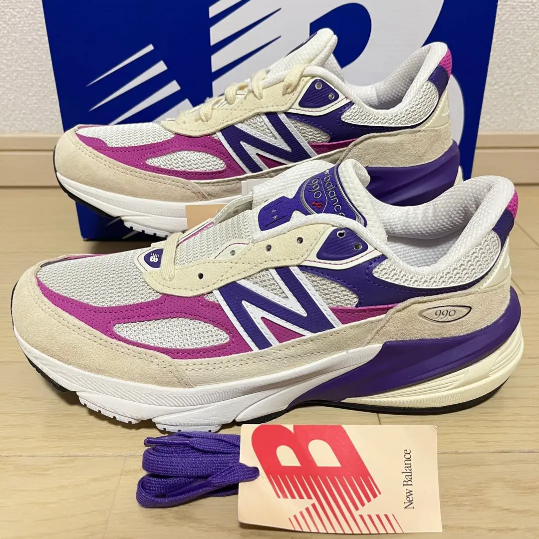 【完売】 newbalance 990 v6 マゼンタポップ new-balance-990v6-made-in-usa-