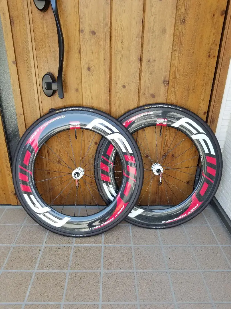 中古FAST FORWARD FIVE-T チューブラー フロントホイール