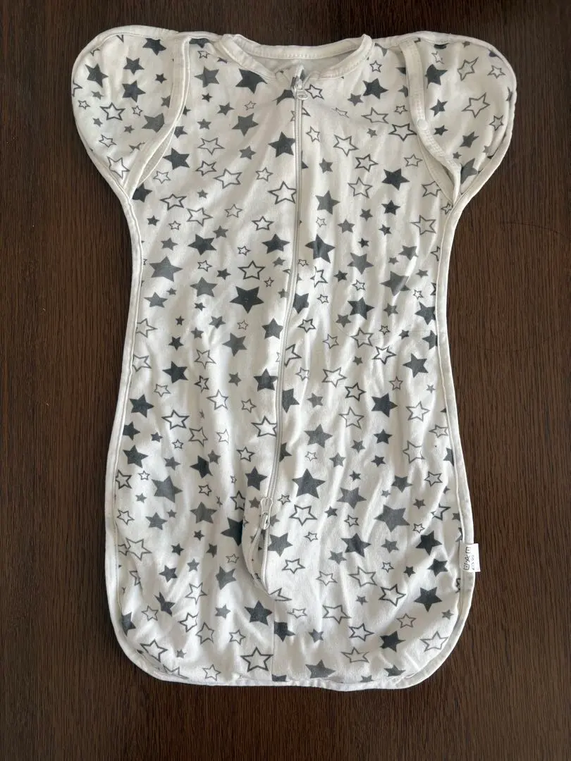 星星圖案棉質睡袋 的縮圖