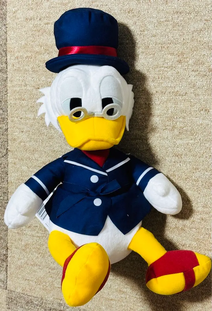 スクルージ・マクダック ぬいぐるみ Disney - 【スクルージ・マクダック】ディズニー ダック
