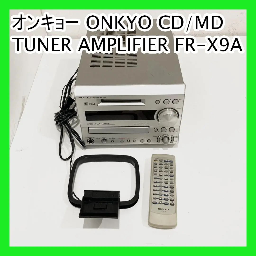 ONKYO FR-X9A（CD・MDデッキ） Onkyo FR-X9A [MiniDisc Wiki]