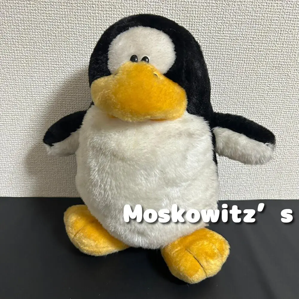 ペンギン マスコウィッツ❤︎MOSKOWITZ日本製造品1987年特殊硬質ガラス ペンギン マスコウィッツ❤︎MOSKOWITZ日本製造品1987年特殊硬質