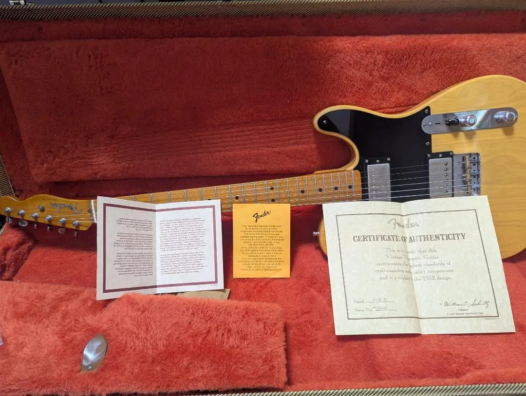 Fender Mexico  Telecaster HH　ハードケース付き Fender MEX Player Telecaster HH (Tidepool/Maple) [Made In