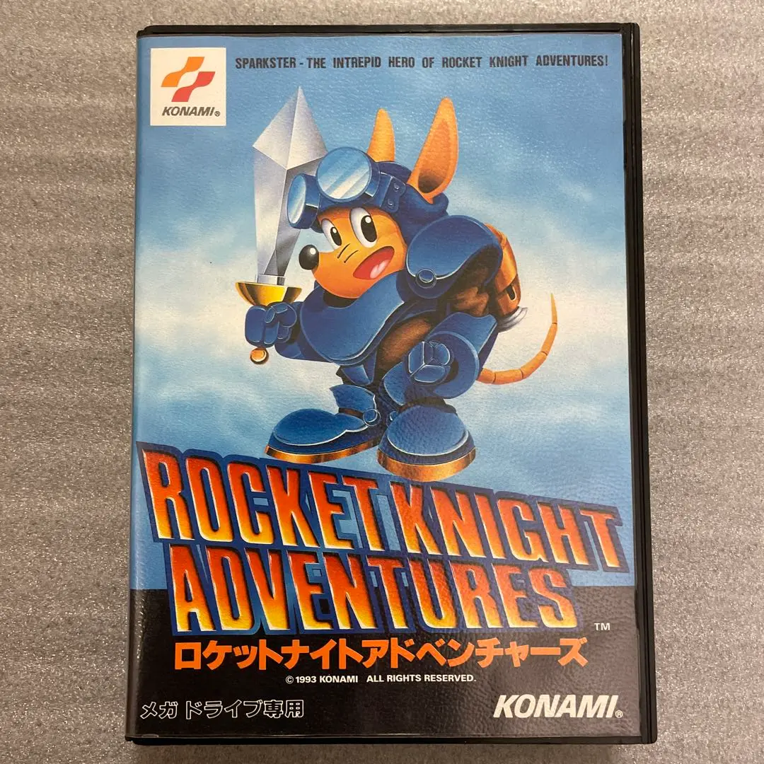 ロケットナイトアドベンチャーズ 欧州版 美品 Rocket Knight Adventures/ロケットナイトアドベンチャーズ