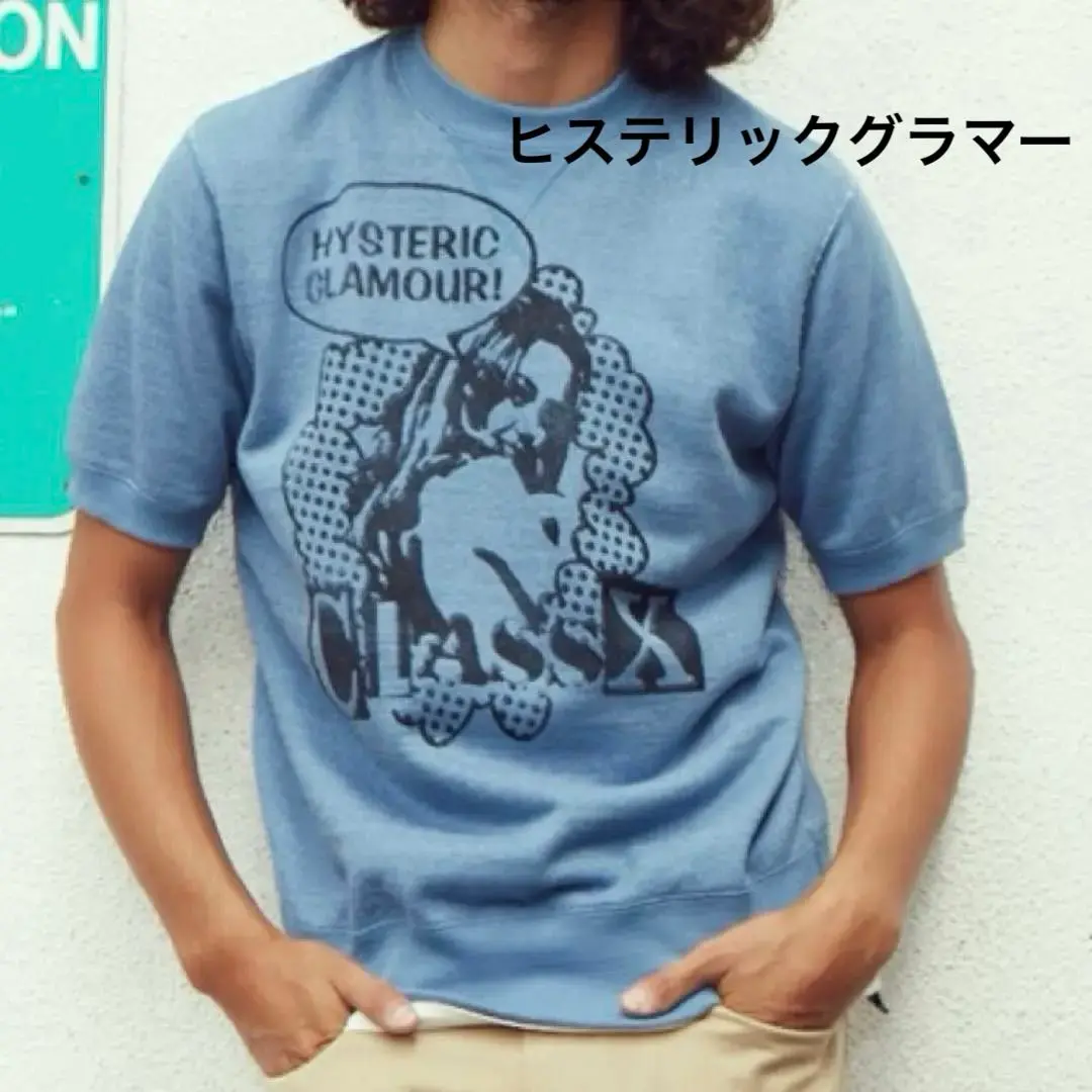 ヒステリックグラマー　半袖　スエット　ネイビー　Mサイズ　トレーナー 楽天市場】HYSTERIC GLAMOUR UNLIMITED FUN スウェット