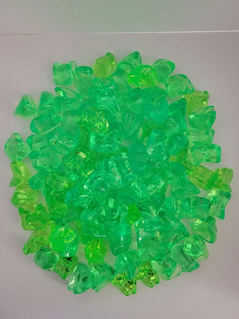 Thumbnail of Acrylic Ice, Green, 100 Pieces