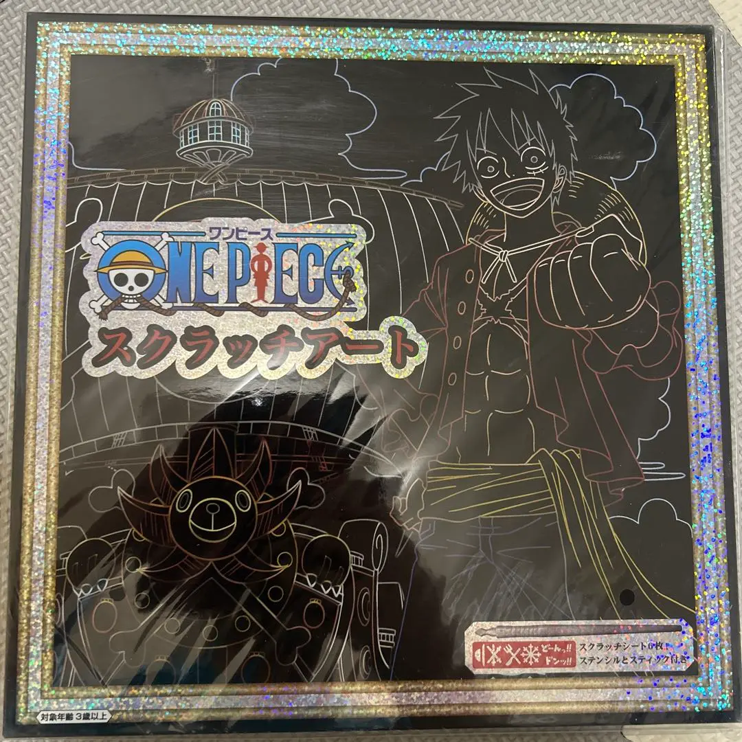 非売品 ONE PIECE ワンピーススクラッチオリジナルキャンバス