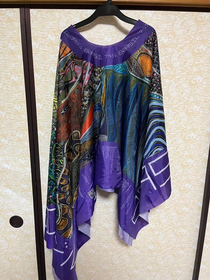 大阪關西萬博巴西館斗篷 全新未使用 的縮圖