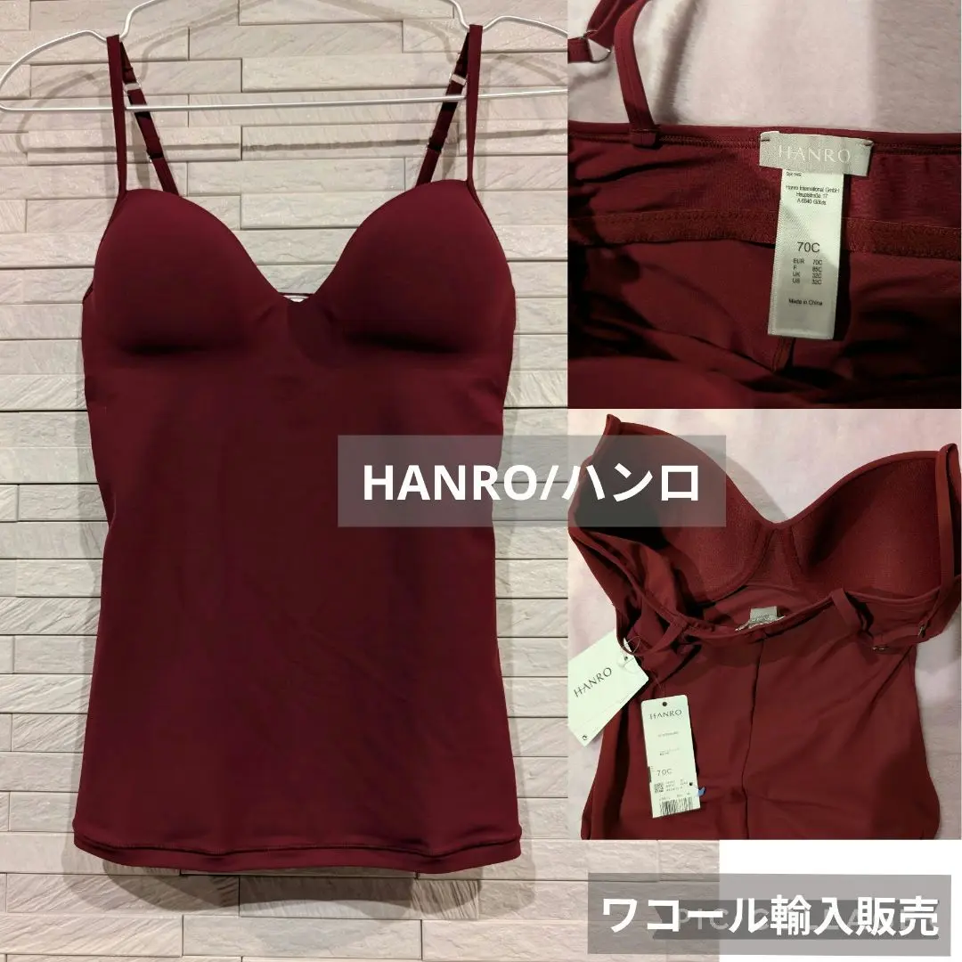 新品未使用タグ付）ワコールインポート ハンロカップ付