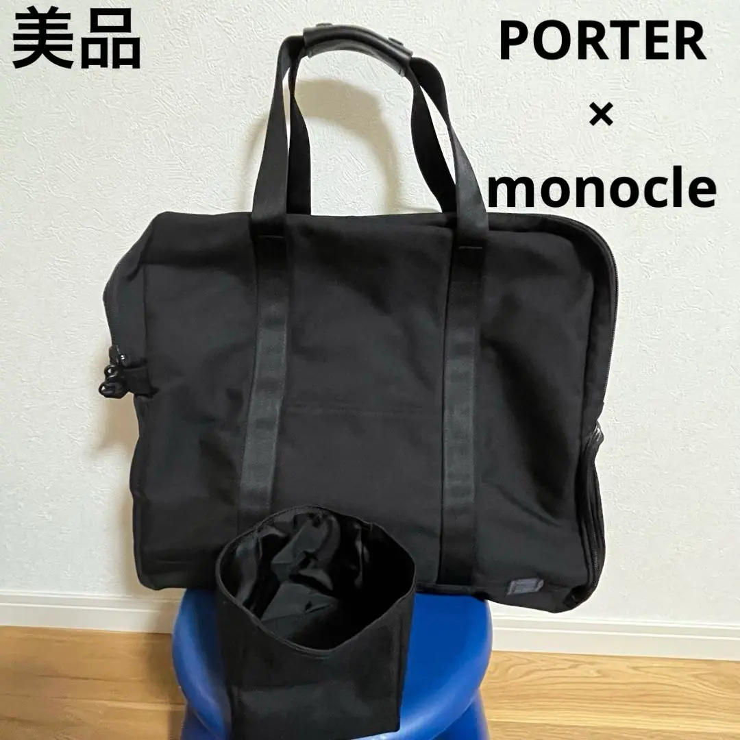 限定品　PORTER MONOCLE ボストンバッグ　モノクル　トラベルバッグ 2025年最新】MONOCLE PORTERの人気アイテム - メルカリ