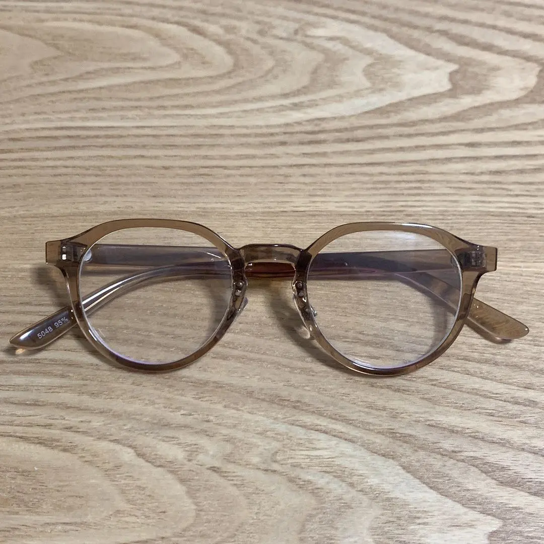 Thumbnail of ciaopanic Clear Brown Glasses Sunglasses 95%