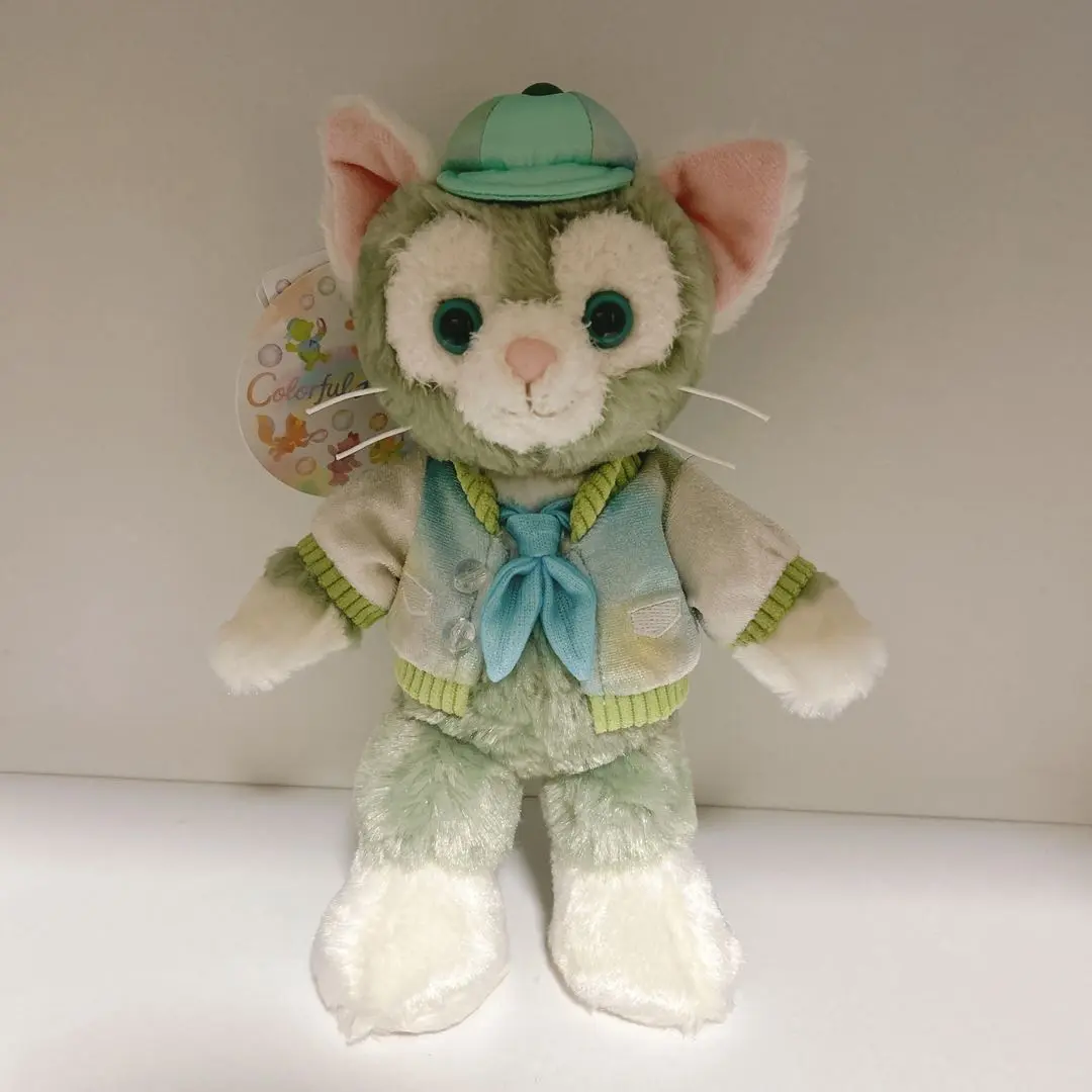 ジェラトーニ　ぬいぐるみ　プラッシー　限定　バケパ ダッフィー&フレンズ 20周年 バケパ限定 ポージープラッシー