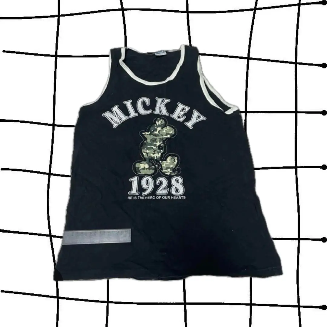 ミッキーマウス タンクトップ '70ヴィンテージ　MICKEY MOUSE 古着 楽天市場】70's ビンテージ □ ディズニー オフィシャル