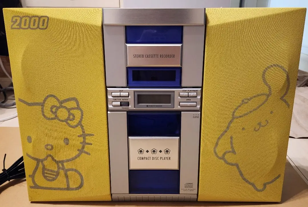 【超希少】99年製 フラットCDコンポ ハローキティ ポムポムプリン サンリオ 2025年最新】Sanrio ラジオ・コンポの人気アイテム - メルカリ