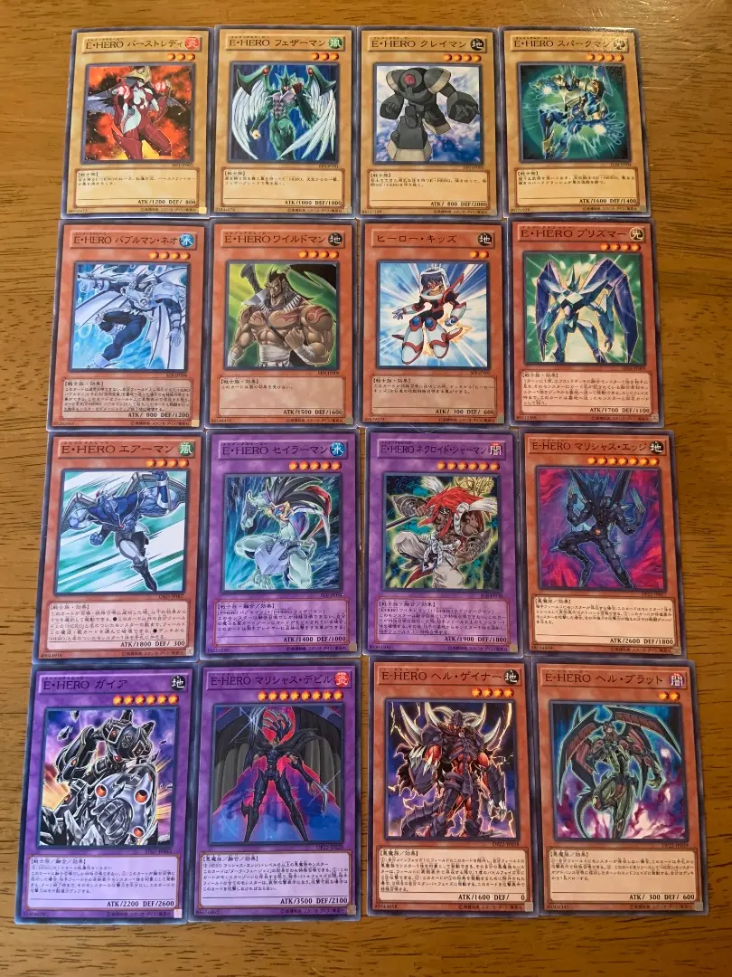 Thumbnail of Yu-Gi-Oh! ⭐️ E-HERO Burst Lady and 15 other cards set ⭐️