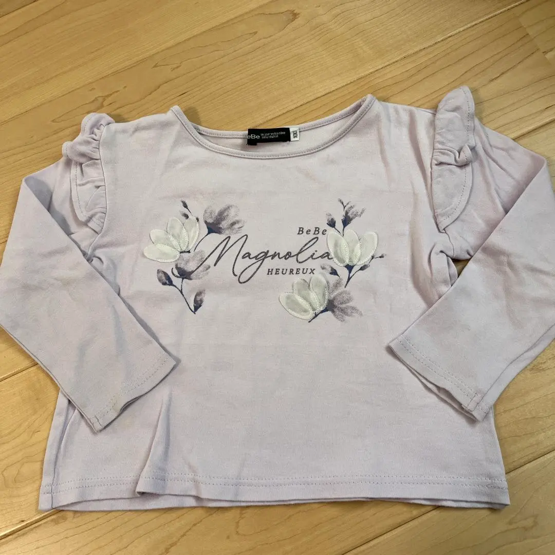 Thumbnail of Bébé long-sleeved cut-and-sew shirt, 100cm