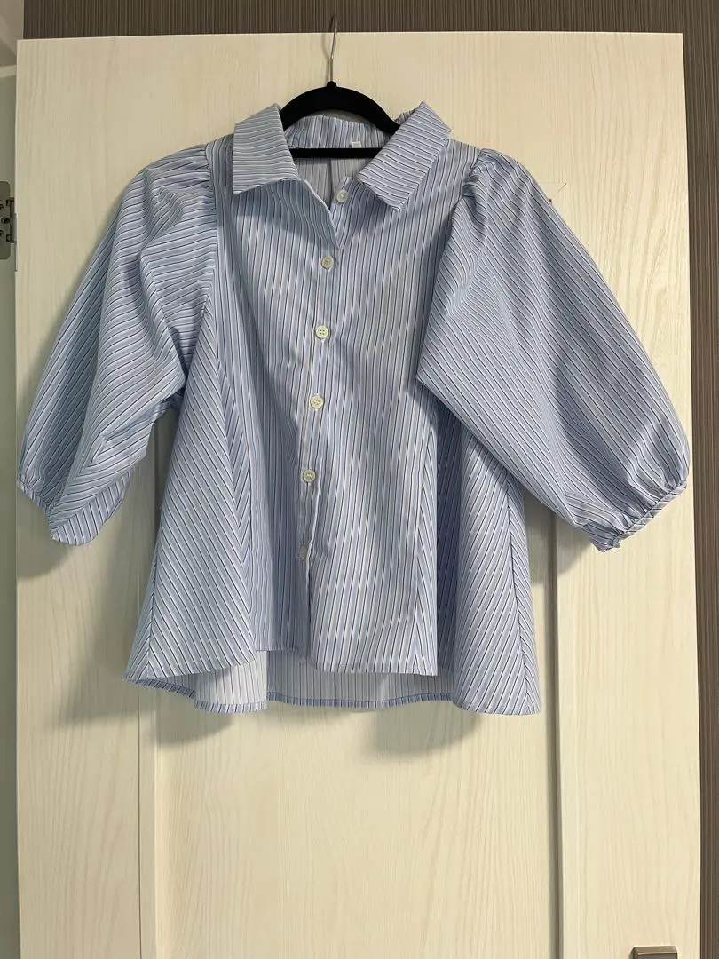Thumbnail of Striped Puff Sleeve Shirt