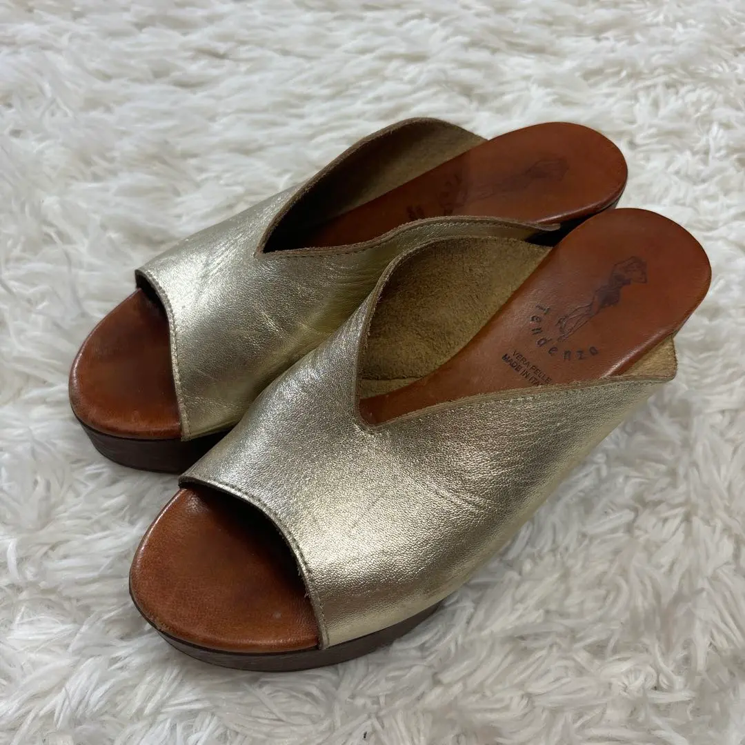 Tendenza サンダル サイズ37 ROSE BUD - tendenza サンダル サイズ37(23.5㎝)の通販 by ミミ