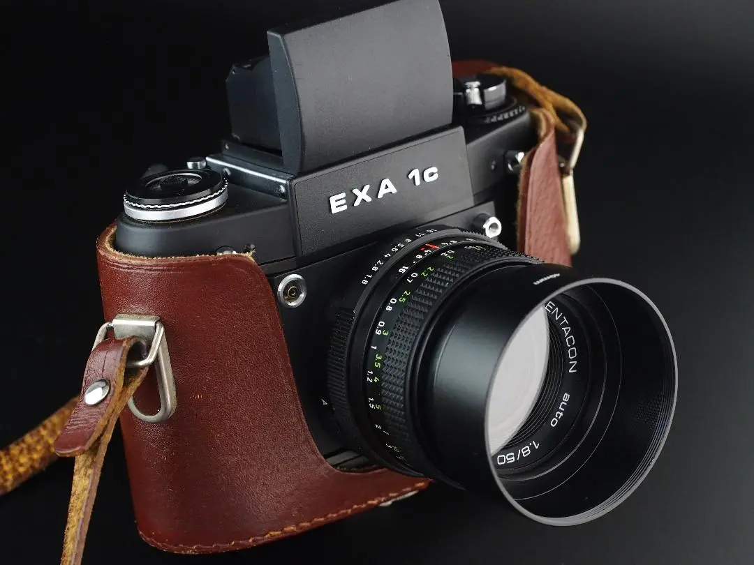 【実写確認整備品】EXA1b／ペンタコン50㎜f1.8・MCPF・角型フード付き 実写確認整備品】EXA1b／ペンタコン50㎜f1.8・MCPF・角型フード付き
