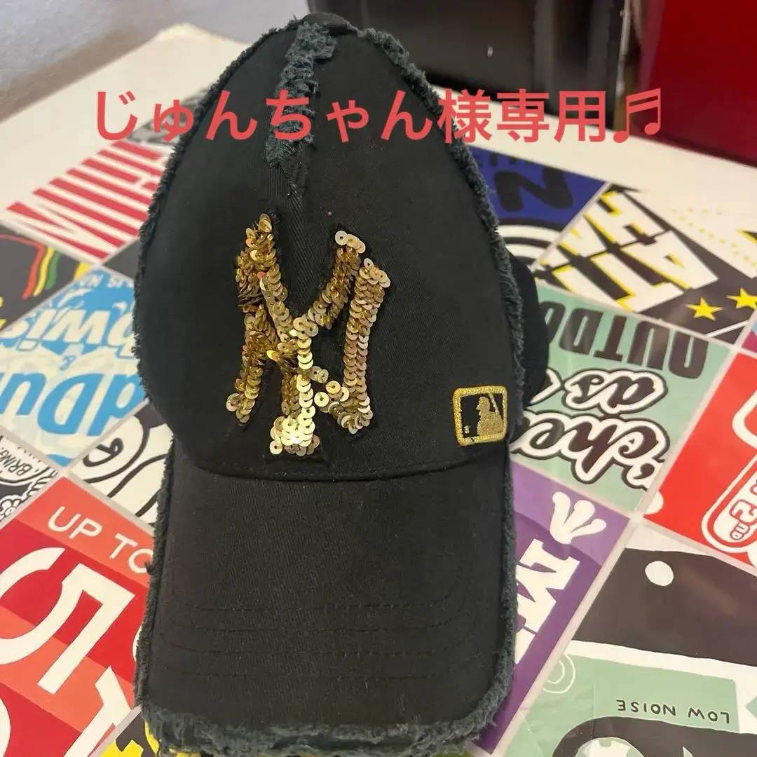 【激レア】コタケヨシノリ　キャップ　コラボ　ヤンキース　　MLB キャップ　帽子 2025年最新】ヨシノリコタケ mlbの人気アイテム - メルカリ