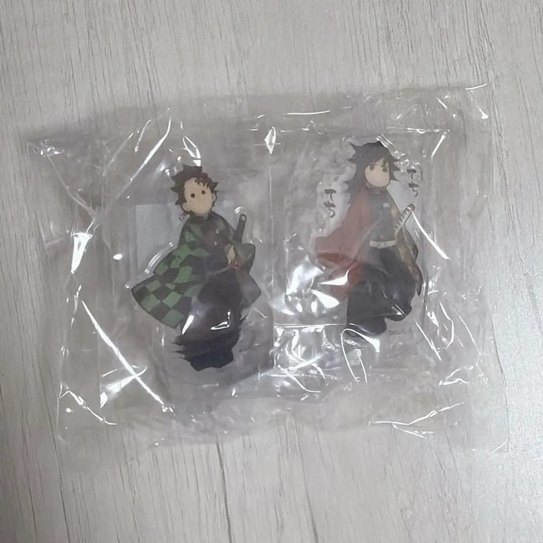 Thumbnail of Demon Slayer: Kimetsu no Yaiba - Infinity Castle Arc - Tanjiro Kamado & Giyu Tomioka Techi-Techi Stand Set