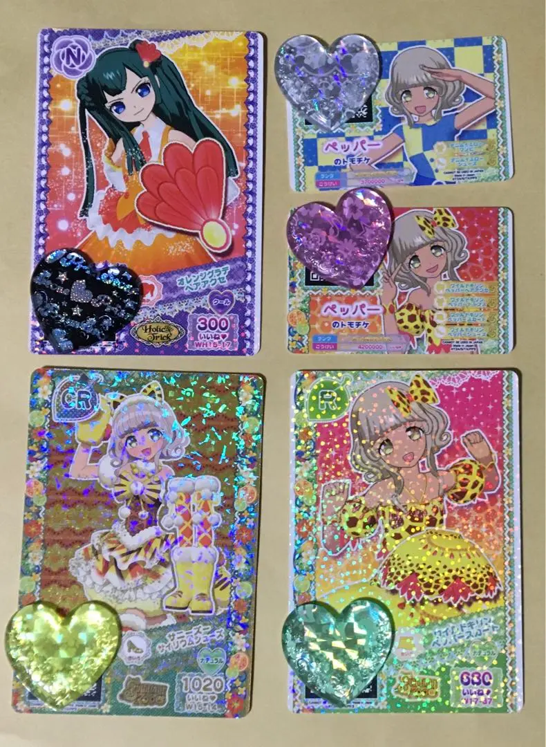 プリパラ プリチケ 台湾 海外 セット　(画像複数あります) Amazon.co.jp: 台湾製品 アイドルタイム プリパラ プリチケ 4枚