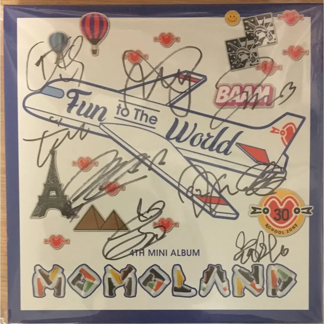 MOMOLAND モモランド 直筆サイン入りCD&DVD 2025年最新】momoland サインの人気アイテム - メルカリ