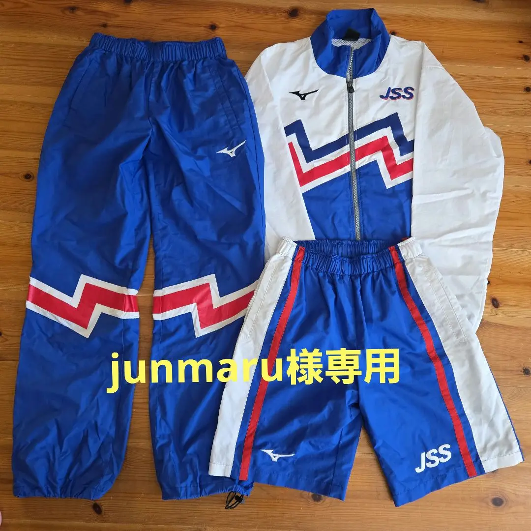 JSSスイミング　ジャージ　S MIZUNO - jss ジャージ上下セット 140の通販 by kumakuma's shop