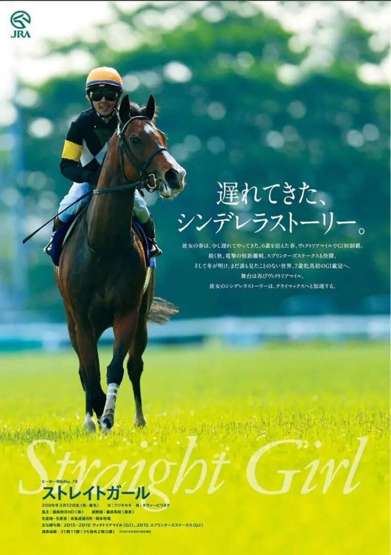ヒーロー列伝　クロフネ　ハーツクライ　B3  ポスター Yahoo!オークション - JRA ヒーロー列伝 B3 ポスター 4枚セット