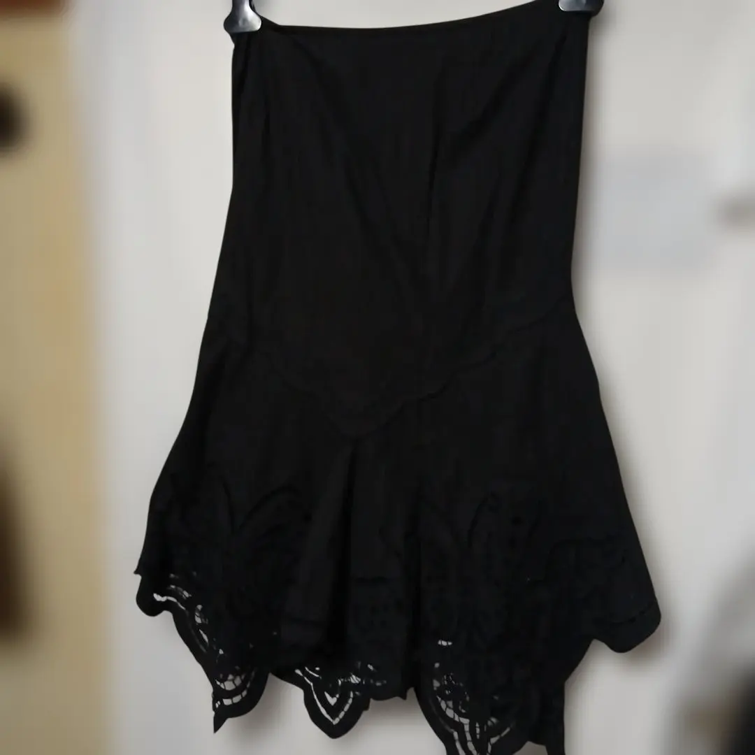 Thumbnail of ⭐️KEITA MARUYAMA Collection Line Black Lace Flare Skirt⭐️Sale