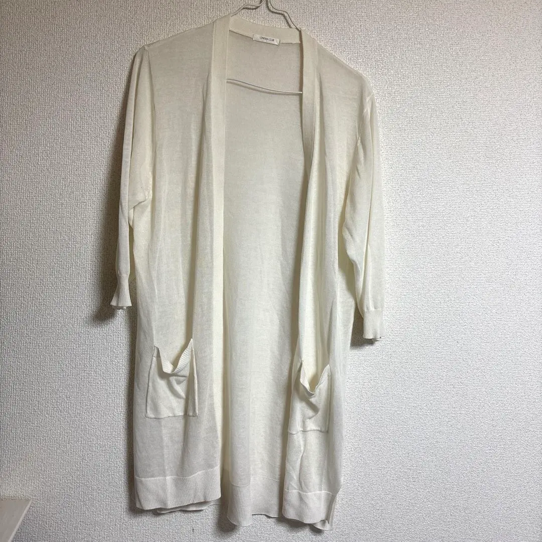 Thumbnail of 7-minute sleeve long cardigan