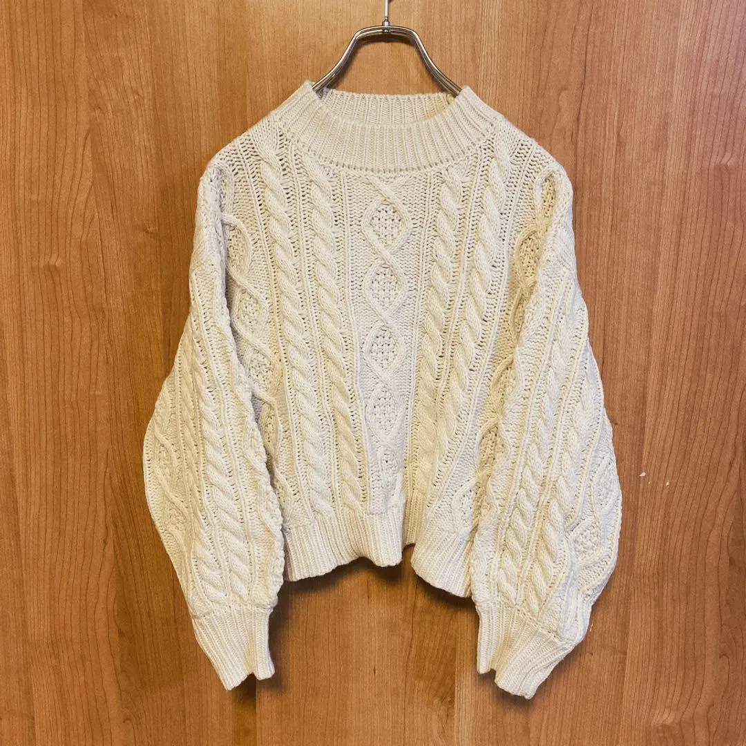 Thumbnail of E hyphen world gallery PEACE Sweater Knit F