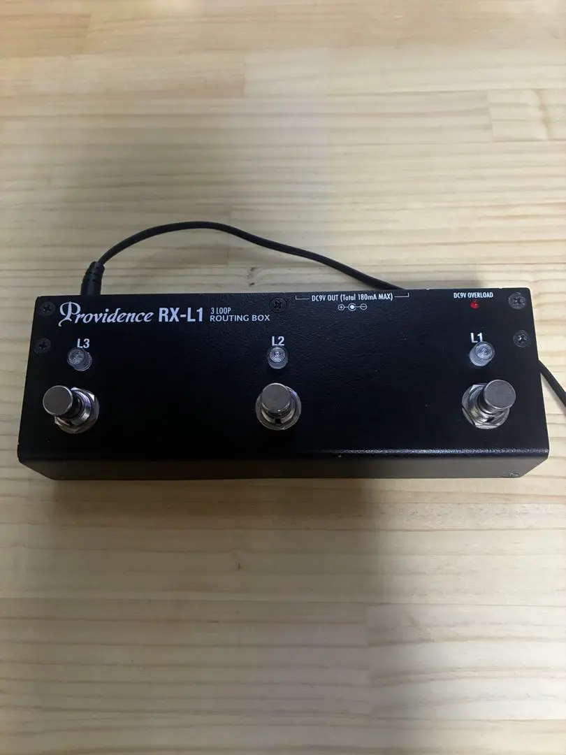 ギター Providence  RX-L1 Providence RX-L1 3 LOOP ROUTING BOX with Providence AC