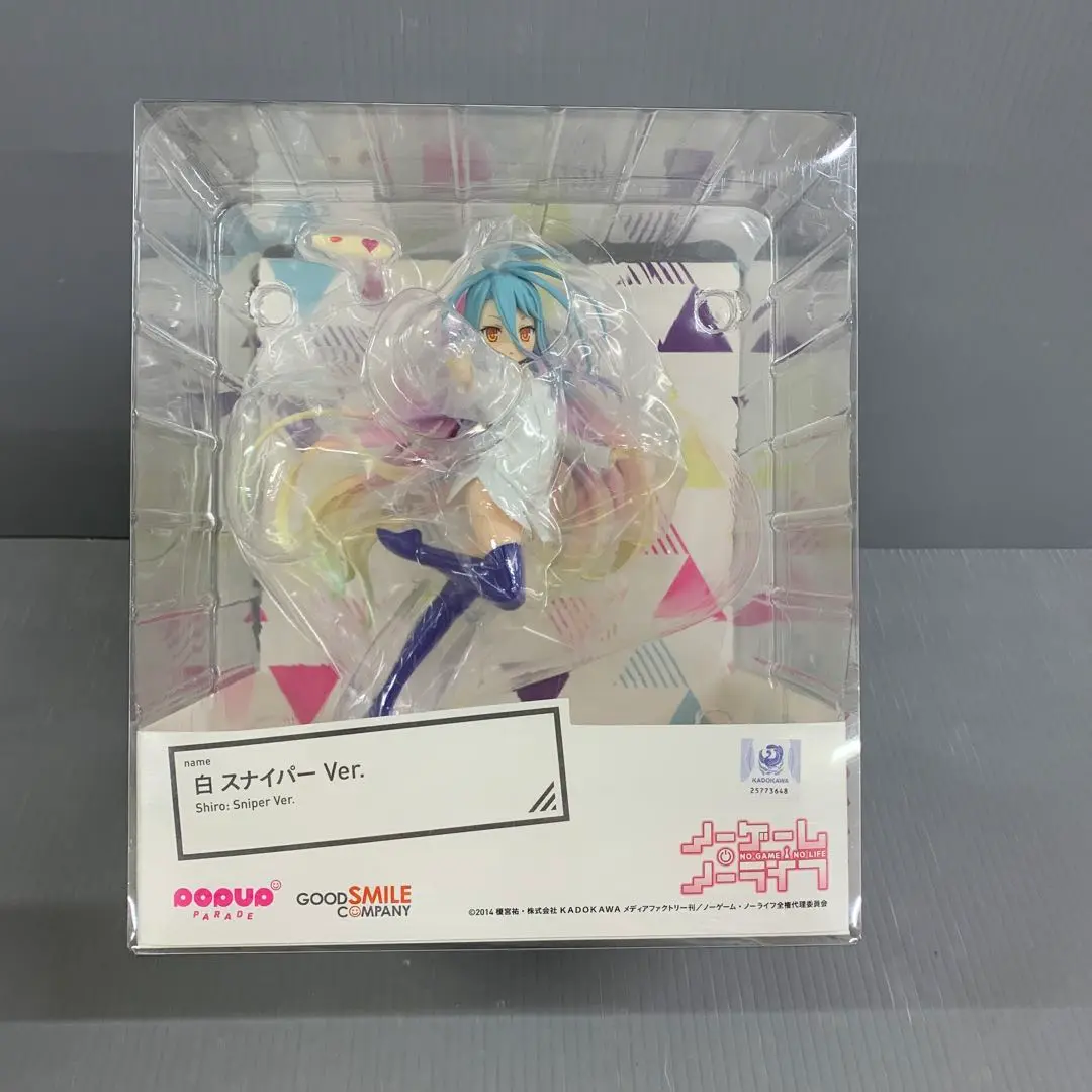 フィギュア　[破損品] POP UP PARADE 白 スナイパーVer. 「ノーゲーム・ノーライフ」 ABS＆PVC製塗装済み完成品 Amazon | POP UP PARADE ノーゲーム・ノーライフ 白 スナイパー