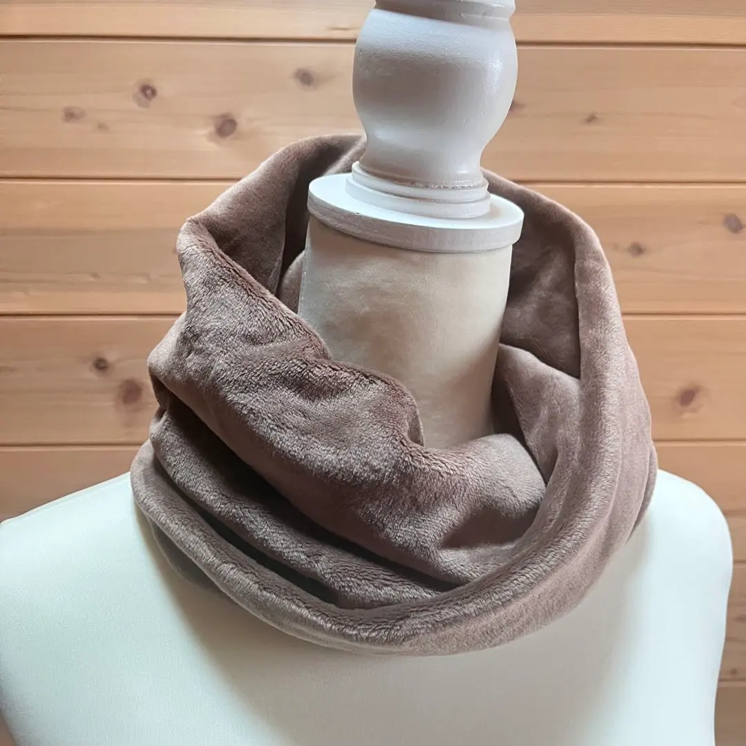 Thumbnail of [69] Mochi Mochi Knit Single Layer Snood - Brown