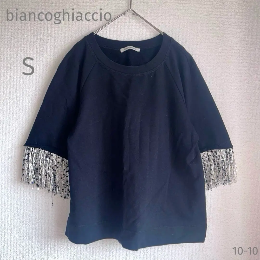 biancoghiaccio ピンク Vネック トップス