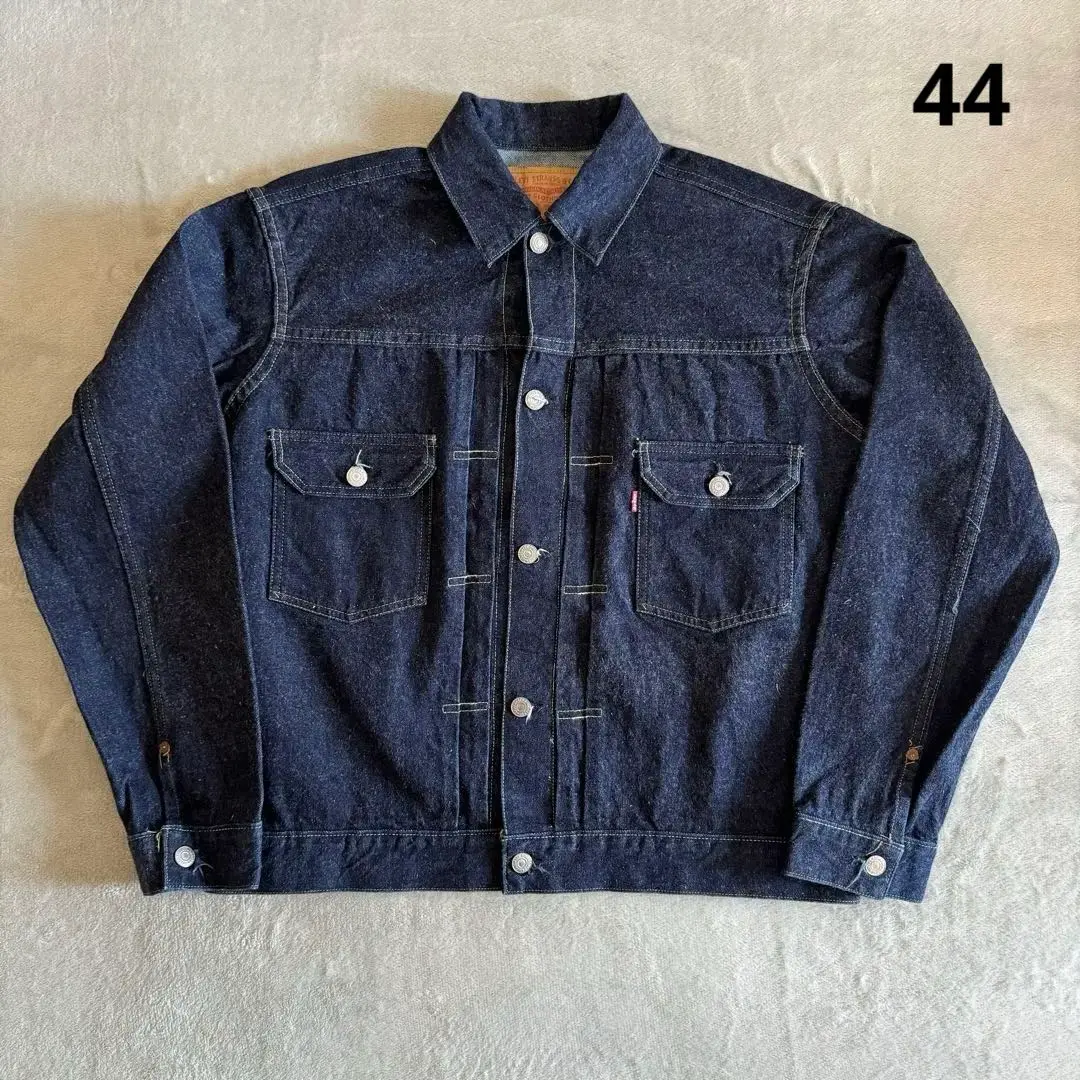 LEVI'S バレンシア 557xx 555 濃紺　44 LEVI'S(リーバイス) 90s 557XX復刻 ビッグE USA製 ボタン裏刻印