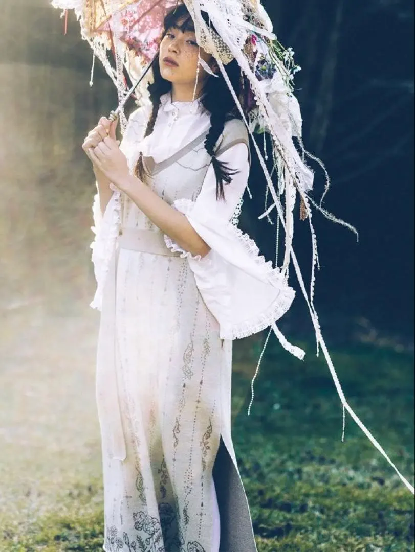 ルルムウ 縷縷夢兎 rurumu ダブルバックルベルト/ホワイト レザー ルルムウ 縷縷夢兎 rurumu ダブルバックルベルト/ホワイト レザー