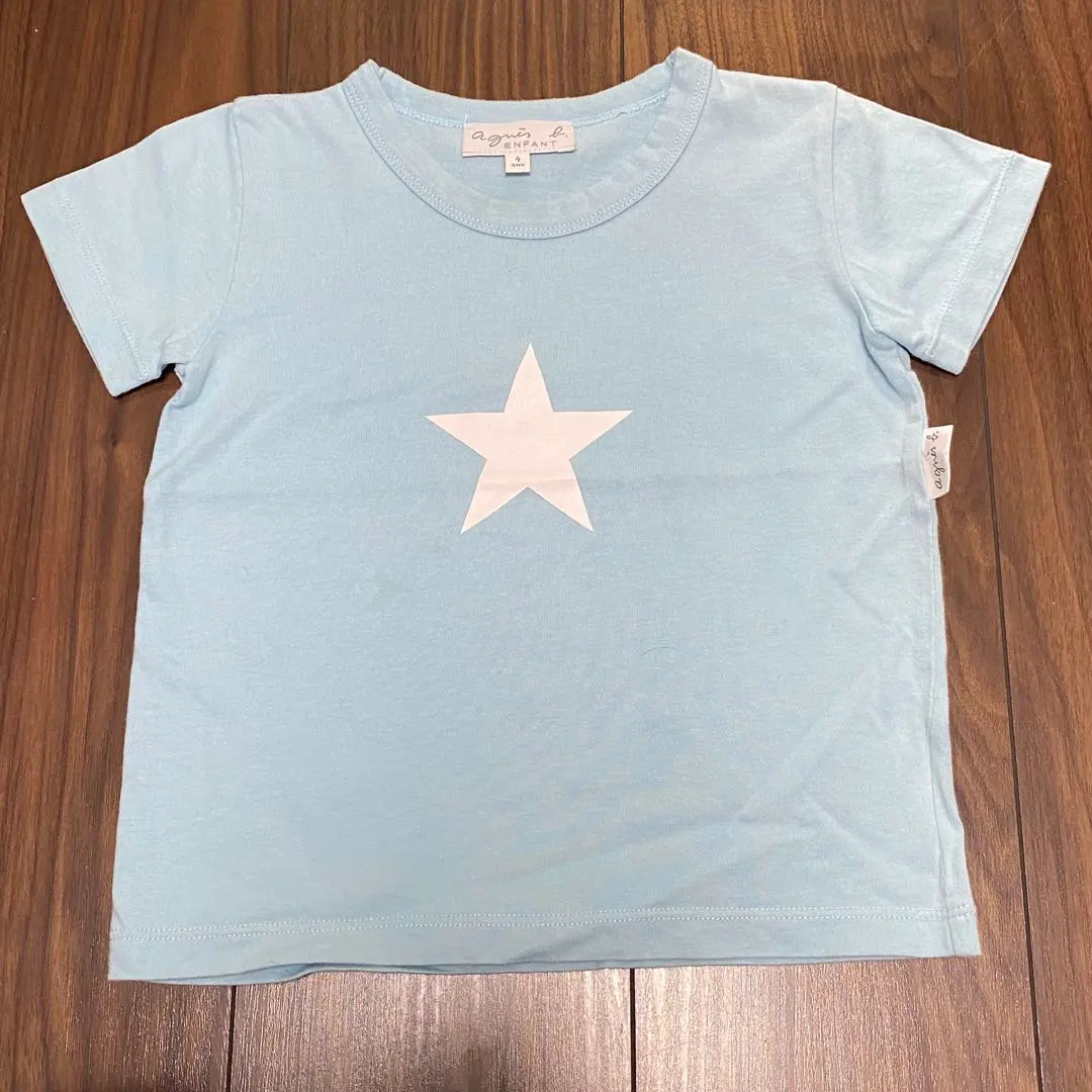 Thumbnail of Agnes B. light blue T-shirt 4 years