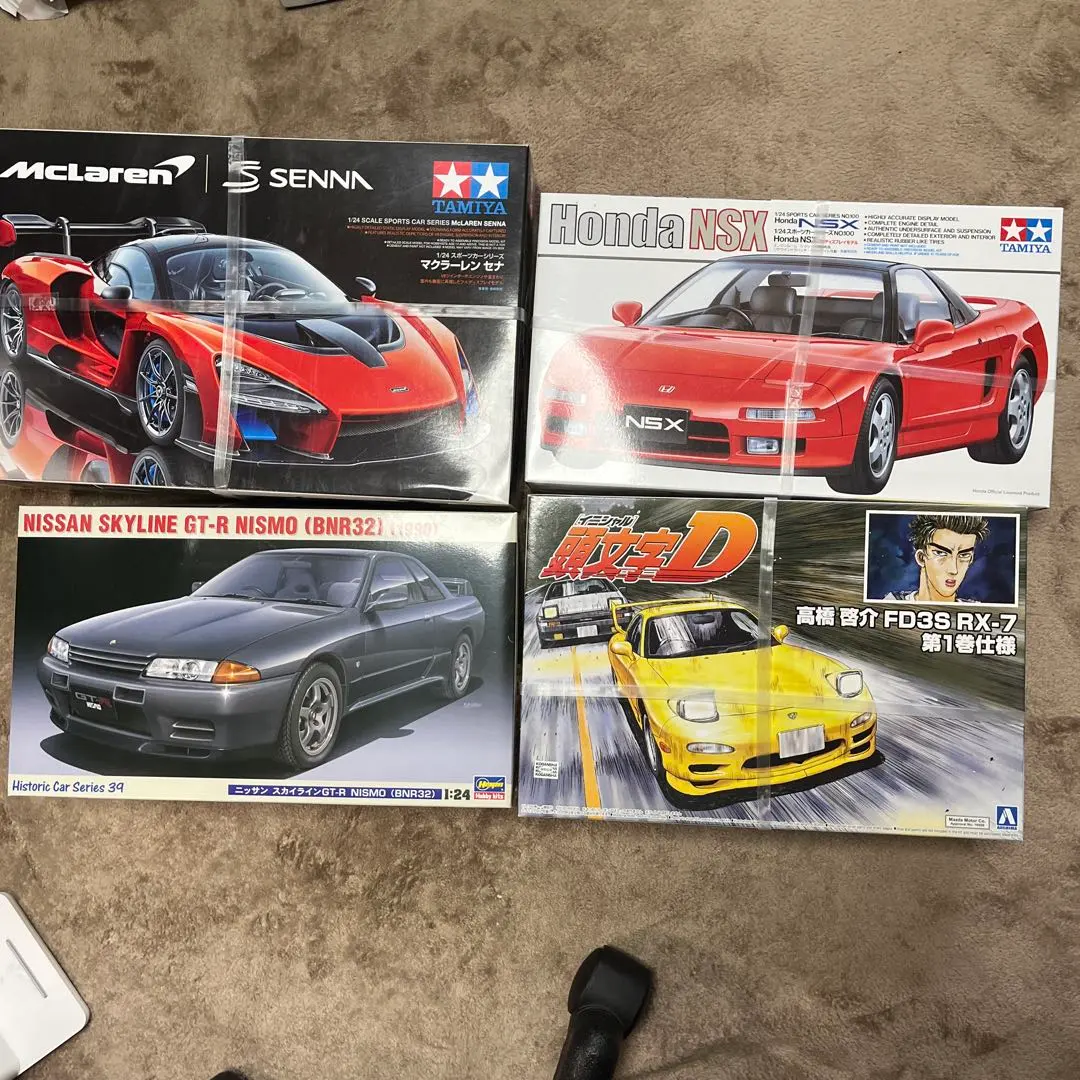 汽車模型四件套（NSX、FD3S、R32、塞納）可單售 的縮圖