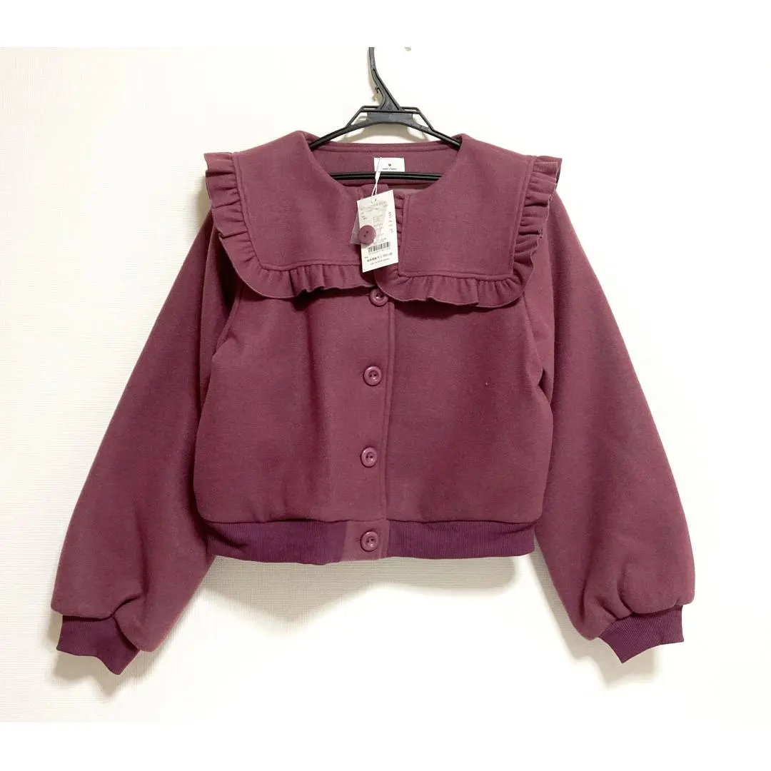 merry jenny 新品 ピンク フリルセーラーブルゾン merry jenny（メリージェニー）の「フリルセーラーブルゾン