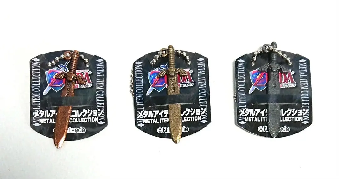 フックショット 金銀銅３種 ゼルダの伝説 メタルアイテムコレクション Amazon.co.jp: カプセル ゼルダの伝説 神々のトライフォース2