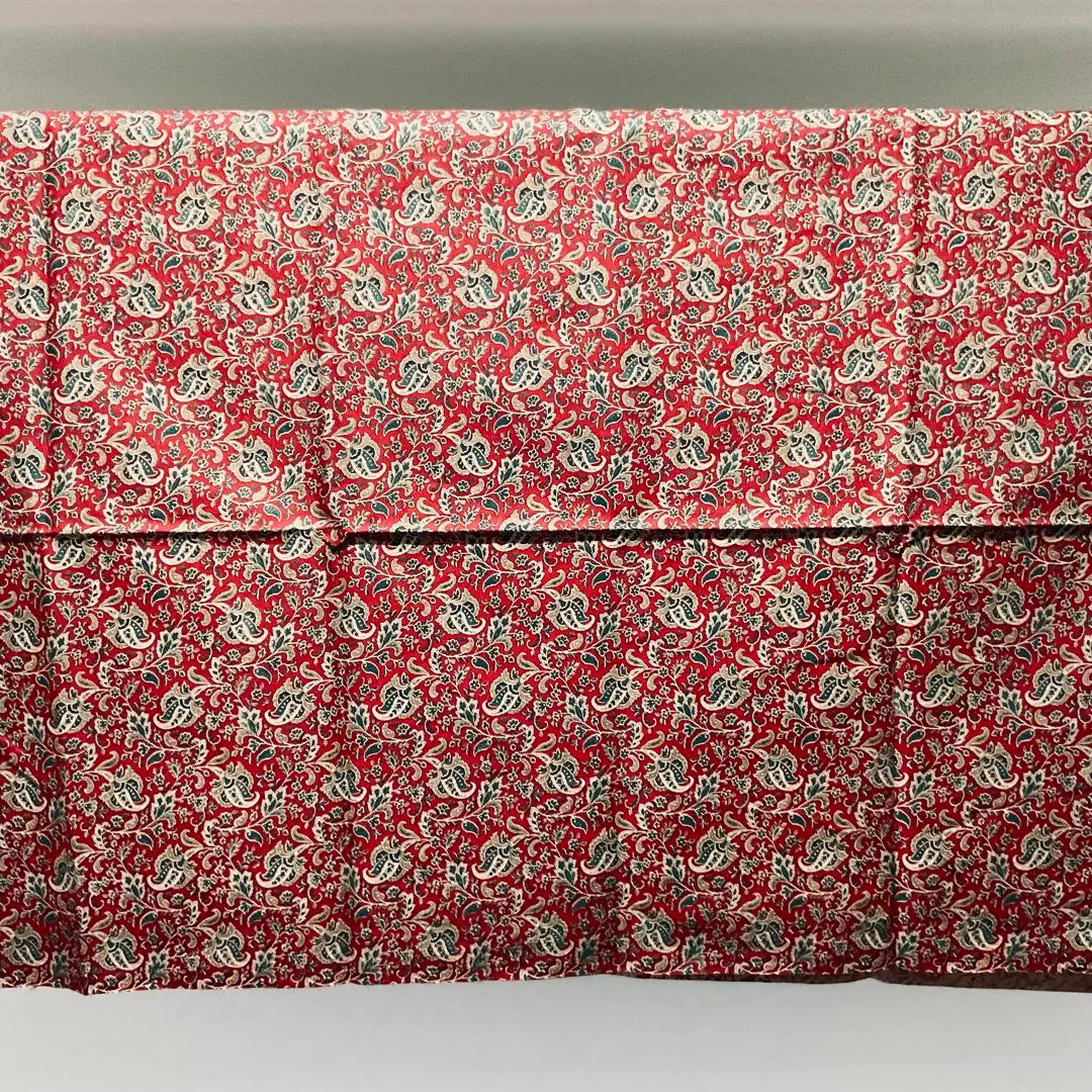 Thumbnail of ⭐️Vintage⭐️ [Excellent Condition] Craft Fabric Design Fabric Red Paisley