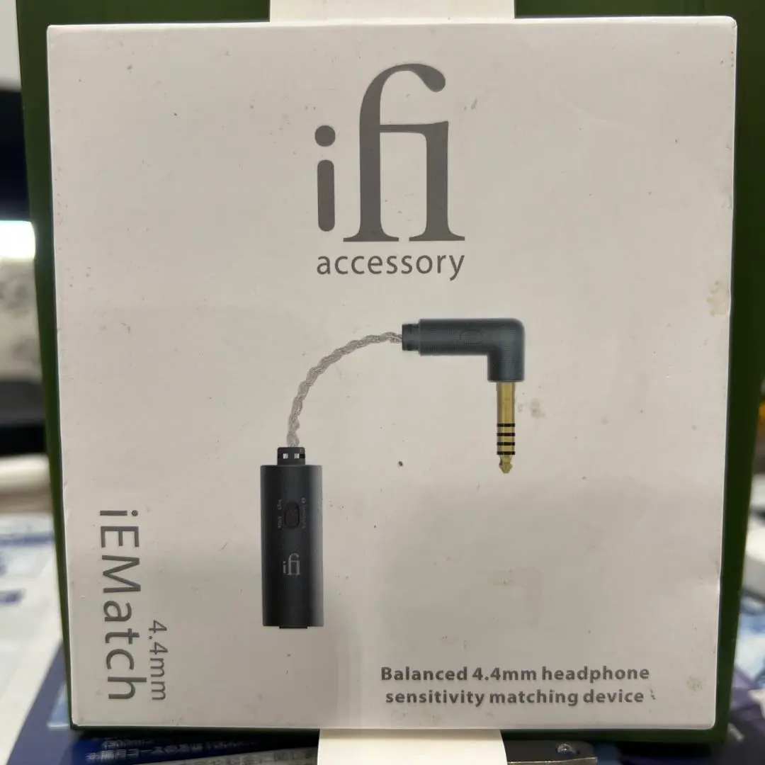 iFi Audio iEMatch.4.4 バランス端子対応 開封のみ 未使用 Amazon.co.jp: iFi Audio iEMatch4.4 (アイイーマッチ