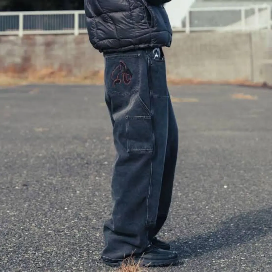 Antimid デニムパンツ antiqua ストレートデニム パンツ レディース ボトムス ロング