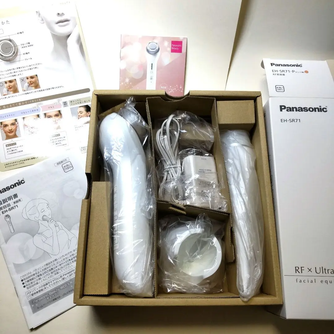【新品未使用品】美顔器　RF美容器　Panasonic EH-SR71-P 概要 RF美顔器 EH-SR71 | フェイスケア（スチーマー・美顔器